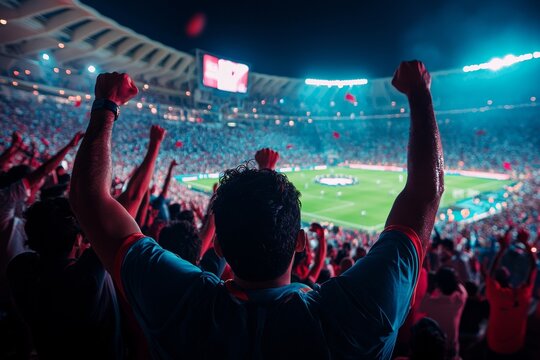 A Massive Celebration in Qatar for the 2024 AFC Championship Victory