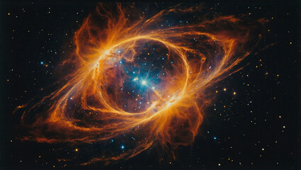 Obraz premium Solar system andromedia background image