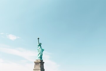Fototapeta premium Statue of Liberty statue sculpture landmark.