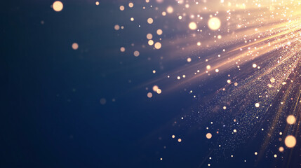 Simple and Abstract Background with Rays and Bokeh 