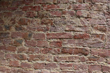 A photograph of brick stone wall texture, background texture effect