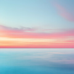 Fototapeta premium sunset in the sea