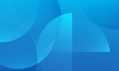 Abstract blue background with waves. Vector illustration