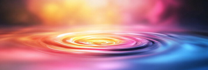 Abstract water ripple with vibrant colors. Perfect for a background.