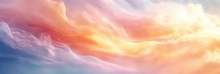 Abstract Pastel Background with Beautiful Colors