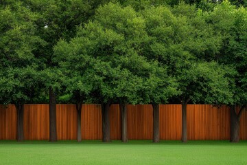 Fototapeta premium Home shield privacy fence providing a physical barrier for enhanced security and seclusion, home shield, privacy fence