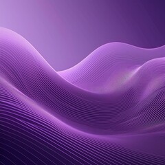 illustration of abstract wave Digital Lavender background