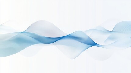 Border Soft wave abstract blue graphics pattern person.