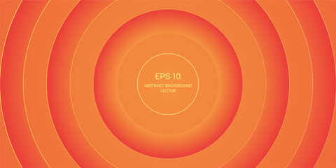 Red orange futuristic vector background.  Digital technology background. Orange abstract vector background. Tech backdrop EPS 10.
