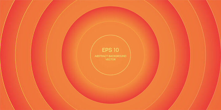 Red orange futuristic vector background.  Digital technology background. Orange abstract vector background. Tech backdrop EPS 10.