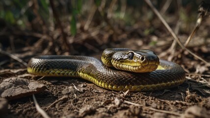 Obraz premium Snake, Lizard, Venom, Cobra, Teeth, Wildlife, Venomous Animals, Fangs, Scales