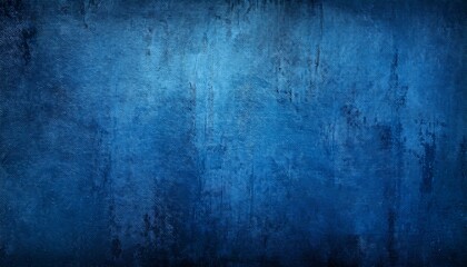 Fototapeta premium Old blue grungy backdrop or texture