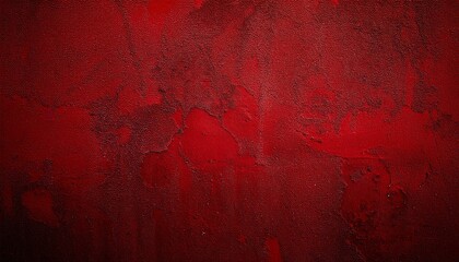 Obraz premium Red grungy wall background or texture