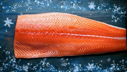 Salmon fish fillet