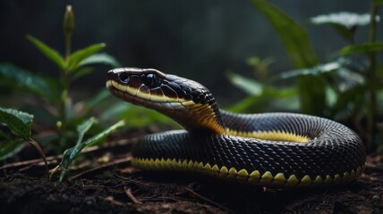 Fototapeta premium Snake, Lizard, Venom, Cobra, Teeth, Wildlife, Venomous Animals, Fangs, Scales