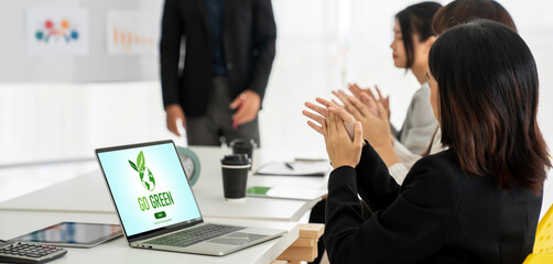 Green business transformation for modish corporate business to thank green marketing strategy