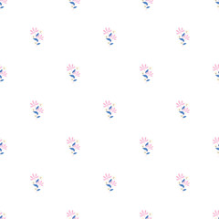 Tiny Spring Feelings Seamless Vector Pattern Design