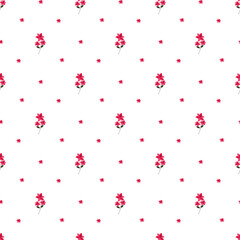 Tiny Spring Feelings Seamless Vector Pattern Design