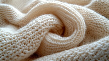 closeup of a dense and warm light pastelcolored wool fabric texture evoking a cozy and comforting atmosphere perfect for a stylish and aesthetic background.create by F.a