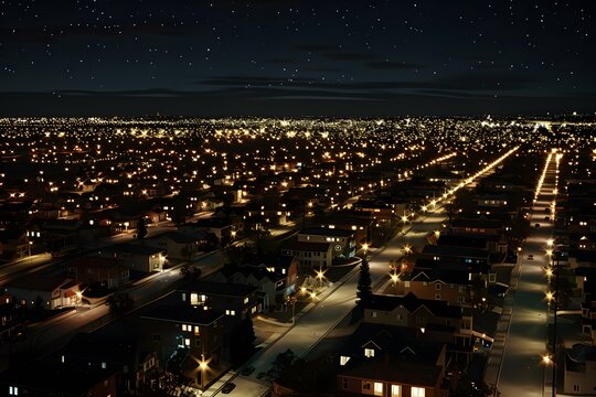 Fototapeta Night Lights in the City