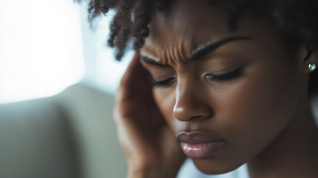 Emotionale Reflexion: nachdenkliche Frau in nachdenklicher Umgebung zur Sensibilisierung f&uuml;r psychische Gesundheit