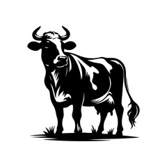 Cow Vector styl illustrator picture 2024