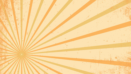 Yellow and orange retro background vintage color. Vector abstract background texture design, bright poster.