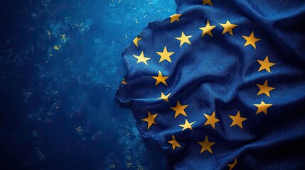 general data protection regulation gdpr concept acronym gdpr prominently displayed against a blue background complemented by a circle of yellow stars reminiscent of the european union flag