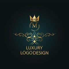 Web creative initial  latter logo design with modern business vector template. luxury new  logo design. creative isolated  monogram logo design with golden color