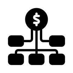 Icon Revenue With Style Glyph