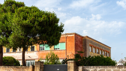 Edificio arancio