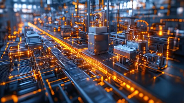 lean manufacturing concept the strategic approach to eliminating waste and inefficiency in the production process optimizing workflow reducing costs and increasing product value.illustration - Powered by Adobe
