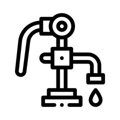 Water Pump line icon