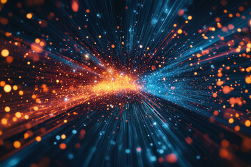 Fototapeta premium Dazzling Light Burst