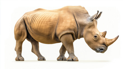 Obraz premium Rhinoceros The Large mammal