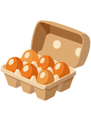 a box of eggs 