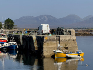 Harbor in Ireland