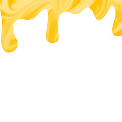 Illustration of honey dripping. Illustration of melted honey