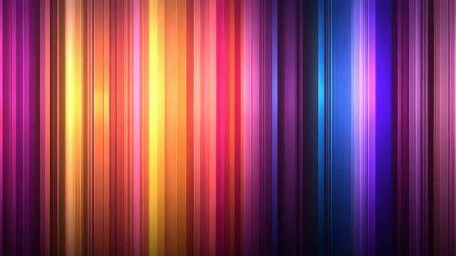 Vibrant abstract rainbow vertical stripes background