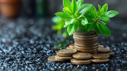 Nonprofit organization fundraiser poster with donation goal and progress