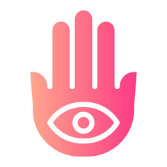 hamsa gradient icon