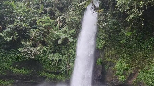 Curug Sawer is included in the Situ Gunung natural tourist area, which is in Kadudampit District, Sukabumi Regency. In ancient times it was known as a haunted place, scary.