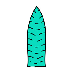 sansevieria tropical leaf line icon vector. sansevieria tropical leaf sign. isolated symbol illustration