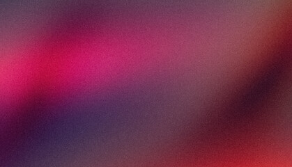 Abstract vintage red pink color grainy gradient seamless colors backdrop design background. Vibrant multicolored noisy gradient texture, bright, shine, glow, noise texture effect banner or poster