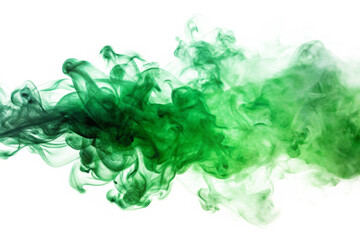Fototapeta premium colorful smoke isolated on white