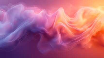 Obraz premium Abstract background with vibrant colors and flowing smoke-like shapes.