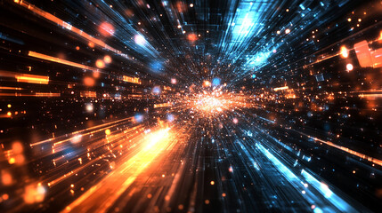 Fototapeta premium High-quality Abstract Digital Background