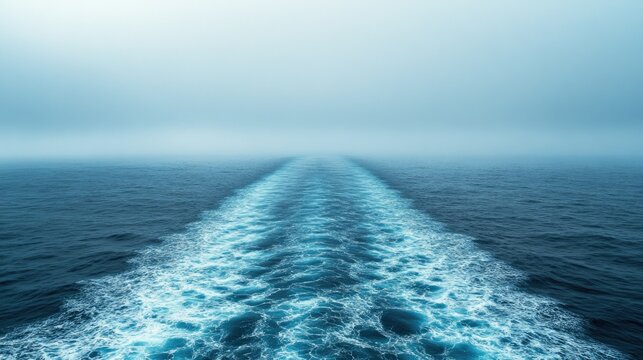 Calm European sea with blue waves, no people, and copy space for travel designs or promotional material