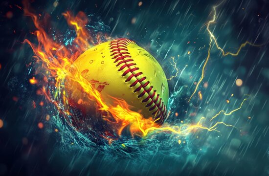 Wallpaper softball discount