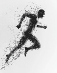 Fototapeta premium Water Runner.